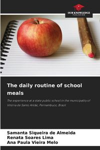 Produktbild: The daily routine of school meals