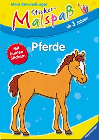 Produktbild: Mein Sticker-Malspa&szlig;/Pferde
