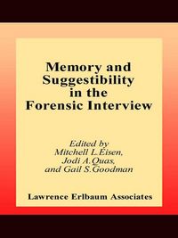 Produktbild: Memory and Suggestibility in the Forensic Interview