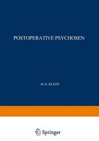 Produktbild: Postoperative Psychosen