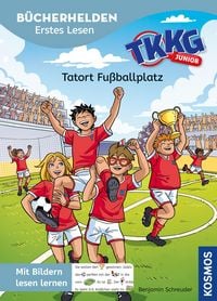 Produktbild: TKKG Junior, B&uuml;cherhelden Vorschule, Tatort Fu&szlig;ballplatz
