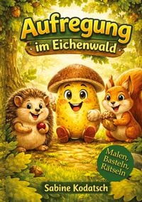 Produktbild: Aufregung im Eichenwald: Kindgerechte Wertevermittlung mit liebevoll gestalteten Illustrationen