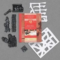Produktbild: Mixed-Media Stamp, Stencil, and Storybook Set Asian Scripts