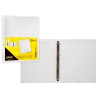 Produktbild: Idena Ringbuch aus Kunststoff 4 Ringe Transluzent DIN A4 R&uuml;ckenbreite 3cm