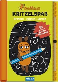 Produktbild: Trötsch Die Maus Kritzelspaß Kratzbuch