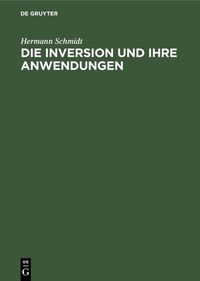 Produktbild: Die Inversion und ihre Anwendungen