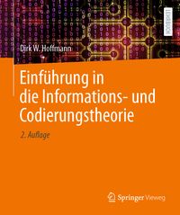 Produktbild: Einf&uuml;hrung in die Informations- und Codierungstheorie