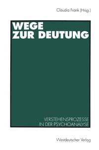Produktbild: Wege zur Deutung