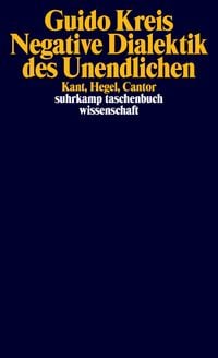 Produktbild: Negative Dialektik des Unendlichen