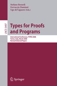Produktbild: Types for Proofs and Programs