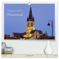 Produktbild: Unterwegs in und um Hermannstadt (hochwertiger Premium Wandkalender 2026 DIN A2 quer), Kunstdruck in Hochglanz