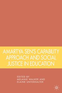 Produktbild: Amartya Sen's Capability Approach and Social Justice in Education