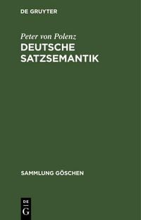 Produktbild: Deutsche Satzsemantik