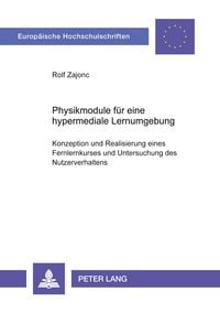 Produktbild: Physikmodule f&uuml;r eine hypermediale Lernumgebung