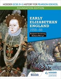 Produktbild: Hodder GCSE (9-1) History for Pearson Edexcel Foundation Edition: Early Elizabethan England 1558-88