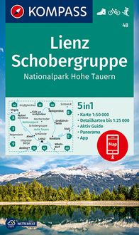 Bild vom Artikel KOMPASS Wanderkarte 48 Lienz, Schobergruppe, Nationalpark Hohe Tauern 1:50.000 vom Autor 