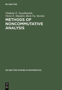 Produktbild: Methods of Noncommutative Analysis
