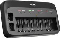 Produktbild: Absina 301003 Schnellladeger&auml;t NiMH, NiCd 9V Block, Micro (AAA), Mignon (AA)