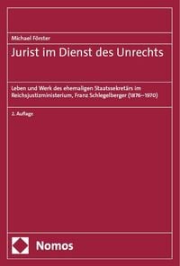 Produktbild: Jurist im Dienst des Unrechts