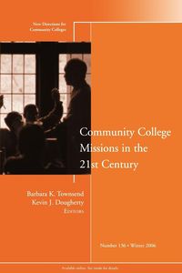 Produktbild: Community Col Missions in The