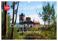 Produktbild: Camino Portugues - Jakobsweg (Wandkalender 2026 DIN A3 quer), CALVENDO Monatskalender