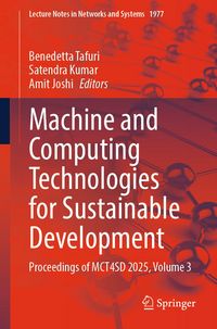 Produktbild: Machine and Computing Technologies for Sustainable Development