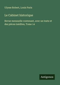 Produktbild: Le Cabinet historique
