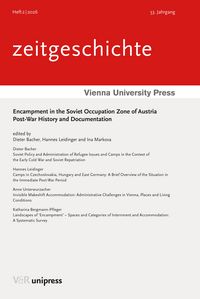 Produktbild: Encampment in the Soviet Occupation Zone of Austria