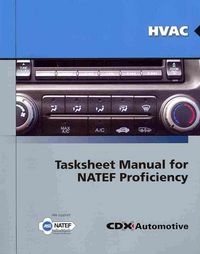 Produktbild: CDX Automotive: HVAC Tasksheet Manual for NATEF Proficiency