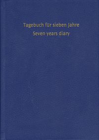 Produktbild: Tagebuch f&uuml;r sieben Jahre