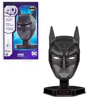 Produktbild: 4D Build - Batman Maske - detailreicher 3D-Modellbausatz aus hochwertigem Karton, 90 Teile, f&uuml;r Batman Fans ab 12 Jahren