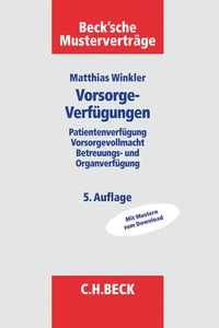 Produktbild: Vorsorgeverf&uuml;gungen