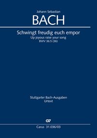 Produktbild: Schwingt freudig euch empor (Klavierauszug)