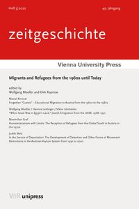 Produktbild: Migrants and Refugees from the 1960s until Today