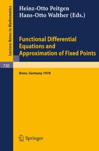 Produktbild: Functional Differential Equations and Approximation of Fixed Points