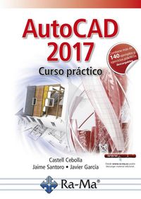 Produktbild: Autocad 2017 : curso pr&aacute;ctico