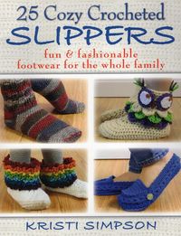 Produktbild: 25 Cozy Crocheted Slippers