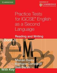 Produktbild: Barry, M: Practice Tests for IGCSE English as a Second Langu