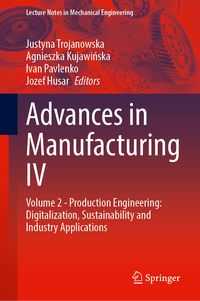 Produktbild: Advances in Manufacturing IV