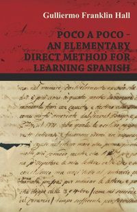 Produktbild: Poco A Poco - An Elementary Direct Method for Learning Spanish