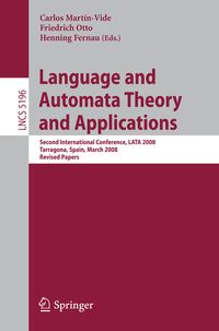 Produktbild: Language and Automata Theory and Applications