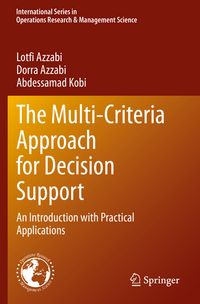 Produktbild: The Multi-Criteria Approach for Decision Support
