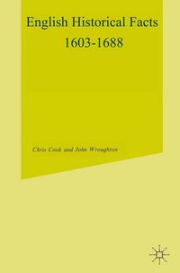 Produktbild: English Historical Facts, 1603-1688