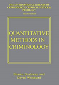 Produktbild: Bushway, S: Quantitative Methods in Criminology