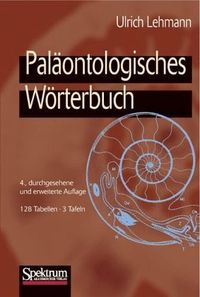 Produktbild: Pal&auml;ontologisches W&ouml;rterbuch