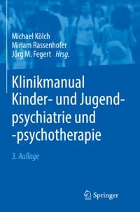 Produktbild: Klinikmanual Kinder- und Jugendpsychiatrie und -psychotherapie