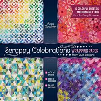 Produktbild: Gauthier, J: Scrappy Celebrations Wrapping Paper from Quilt