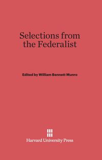 Produktbild: Selections from the Federalist