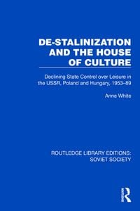 Produktbild: De-Stalinization and the House of Culture