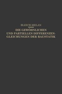 Produktbild: Die Gew&ouml;hnlichen und Partiellen Differenzengleichungen der Baustatik